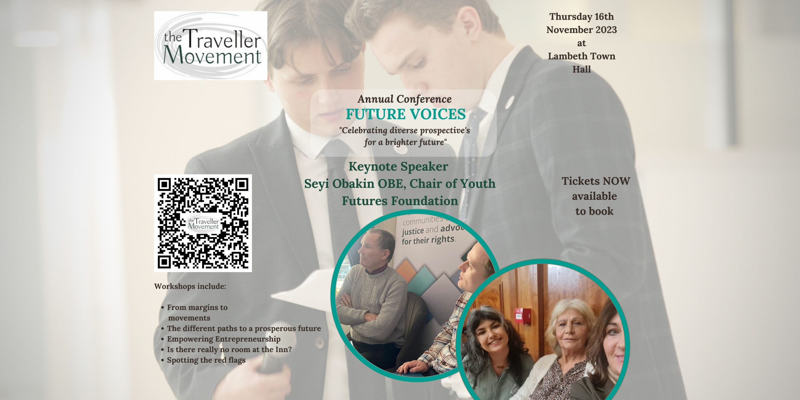 Key Note Banner Keynote Speaker announced | The Traveller Movement